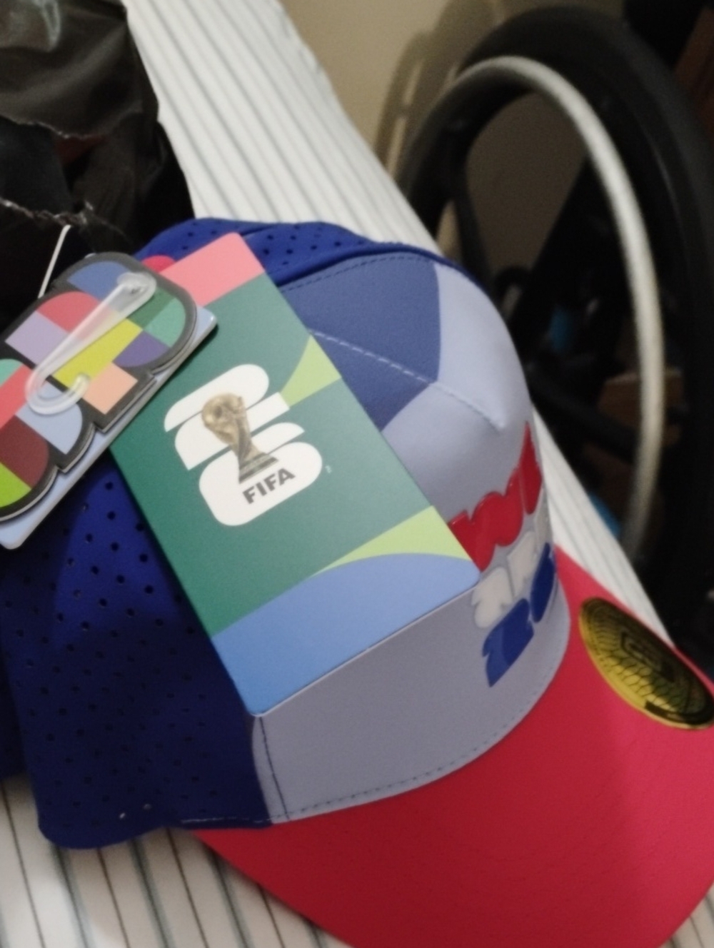 Breathable CAN MEX Mesh FIFA World Cup Flex Hat